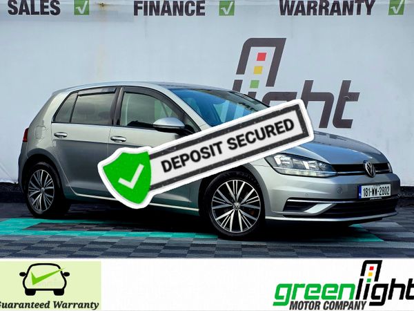 Volkswagen Golf Hatchback, Diesel, 2018, Silver