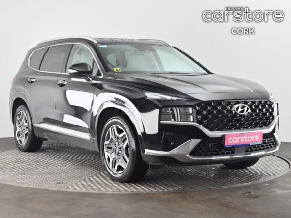 Hyundai Santa Fe SUV, Diesel Plug-in Hybrid, 2023, Black