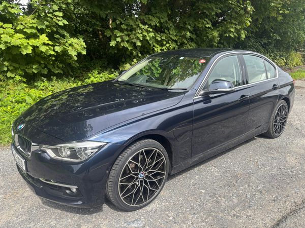 BMW 3-Series Saloon, Petrol Plug-in Hybrid, 2016, Blue