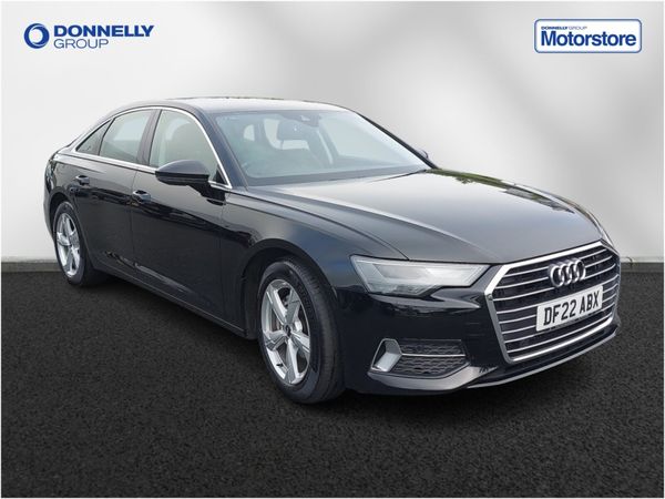 Audi A6 Saloon, Petrol, 2022, Black