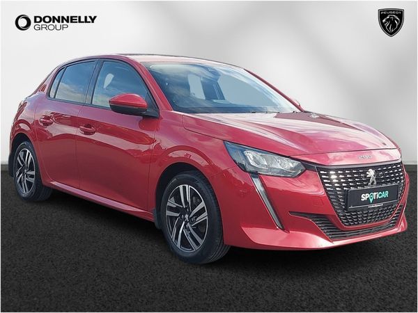 Peugeot 208 Hatchback, Petrol, 2021, Red