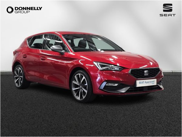 SEAT Leon Hatchback, Petrol Hybrid, 2022, Red