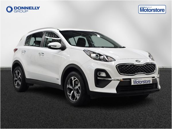 Kia Sportage Estate, Petrol, 2021, White