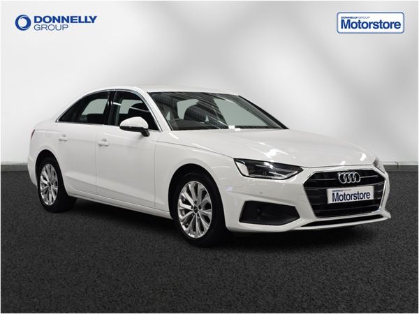 Audi A4 Saloon, Diesel, 2021, White