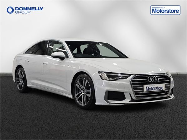 Audi A6 Saloon, Diesel, 2021, White