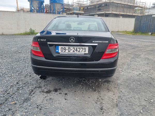 Mercedes-Benz C-Class Saloon, Petrol, 2009, Black
