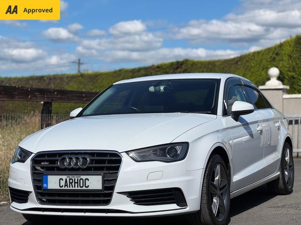 Audi A3 Saloon, Petrol, 2015, White