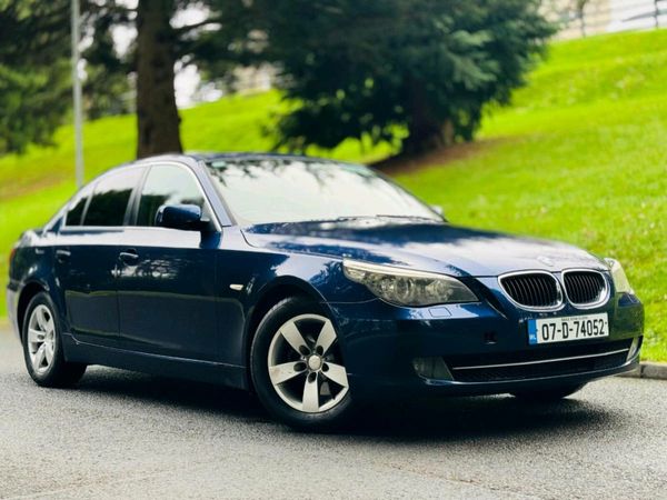 BMW 5-Series Saloon, Diesel, 2007, Blue