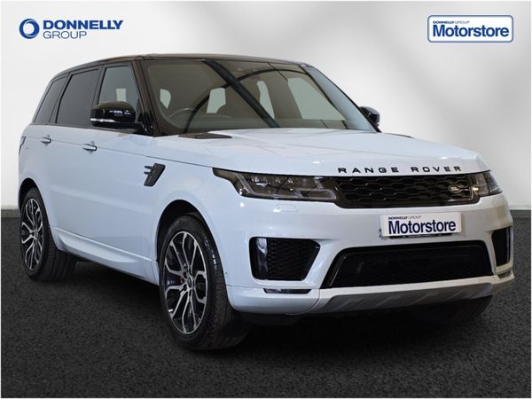 Land Rover Range Rover Sport Estate, Petrol Hybrid, 2021, White