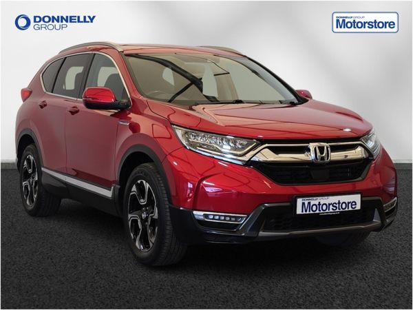 Honda CR-V Estate, Petrol Hybrid, 2020, Red