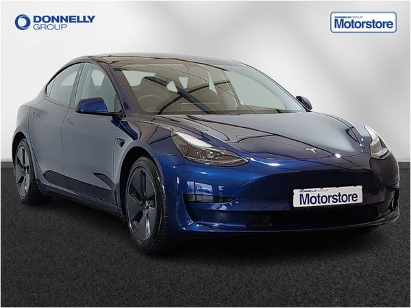 Tesla Model 3 Saloon, Electric, 2020, Blue
