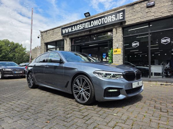 BMW 5-Series Saloon, Diesel, 2020, Blue