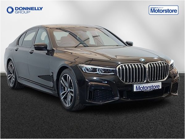 BMW 7-Series Saloon, Petrol Hybrid, 2020, Black