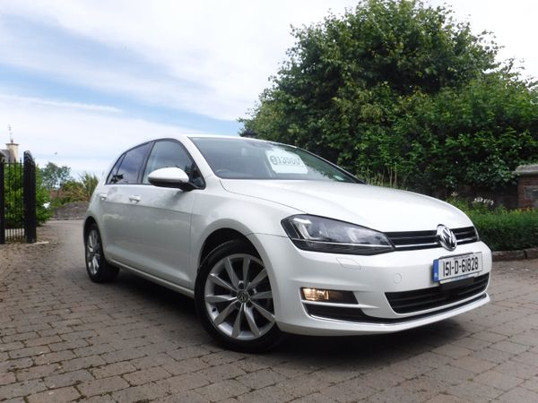 Volkswagen Golf Hatchback, Petrol, 2015, White