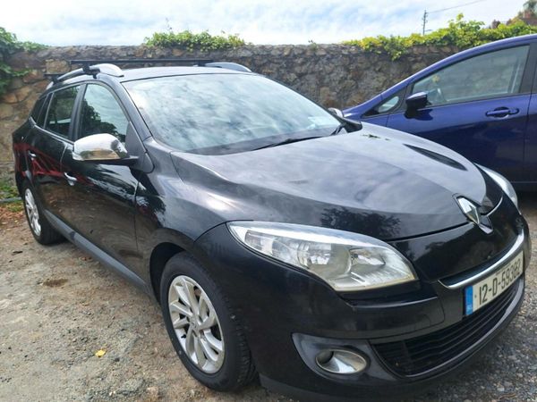 Renault Megane Estate, Diesel, 2012, Black