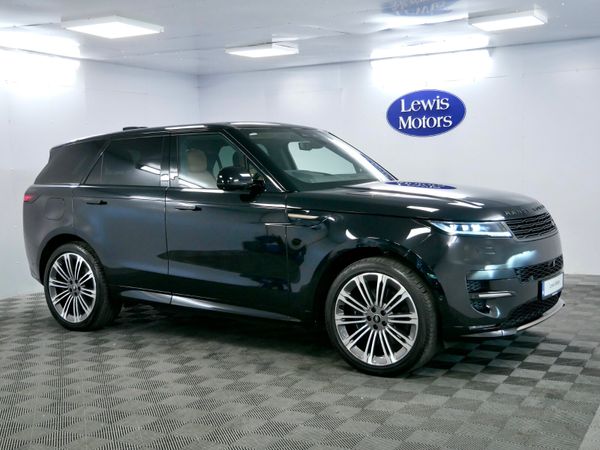 Land Rover Range Rover Sport SUV, Petrol Plug-in Hybrid, 2023, Black