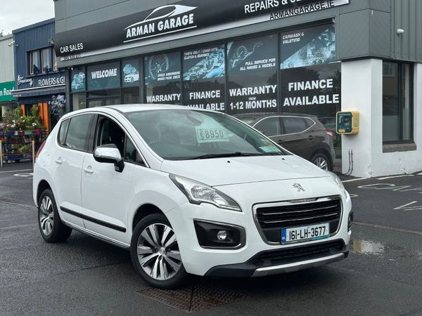 Peugeot 3008 SUV, Diesel, 2016, White