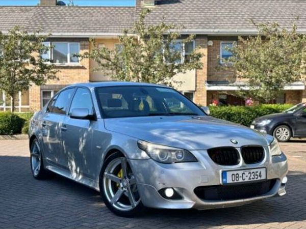 BMW 5-Series Saloon, Diesel, 2008, Silver