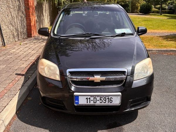 Chevrolet Aveo Saloon, Petrol, 2011, Black