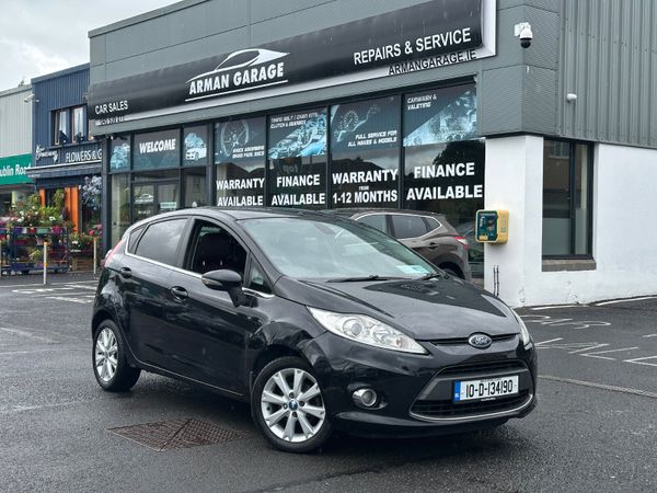 Ford Fiesta Hatchback, Petrol, 2010, Black