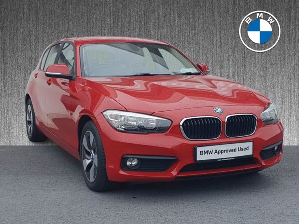 BMW 1-Series Hatchback, Diesel, 2018, Red