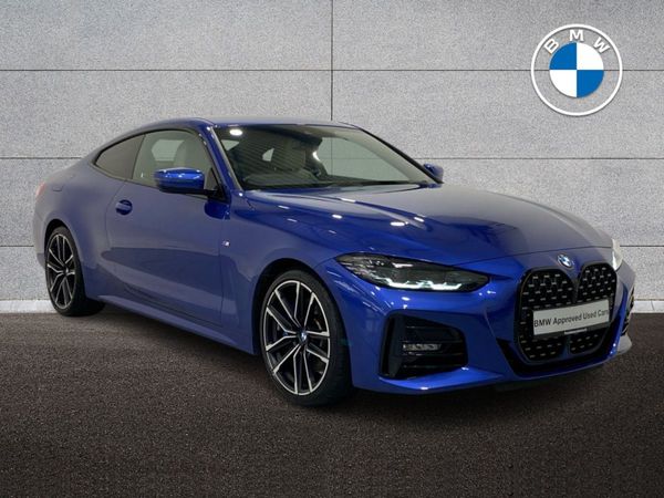 BMW 4-Series Coupe, Diesel, 2021, Blue