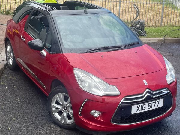Citroen DS 3 Convertible, Petrol, 2013, Red