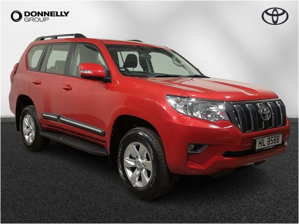 Toyota Land Cruiser SUV, Diesel, 2022, Red