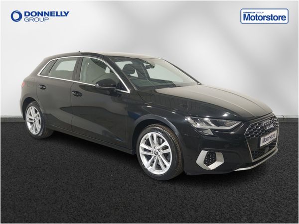 Audi A3 Hatchback, Petrol Hybrid, 2021, Black