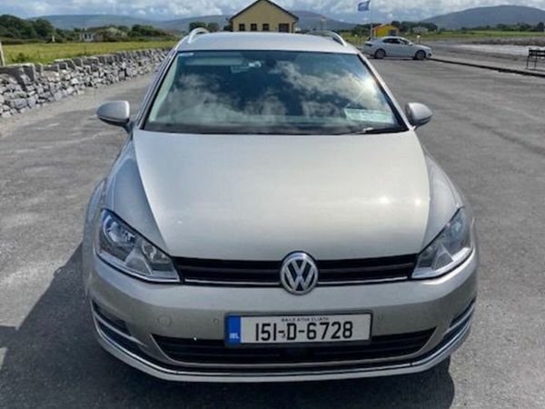 Volkswagen Golf Estate, Diesel, 2015, Silver
