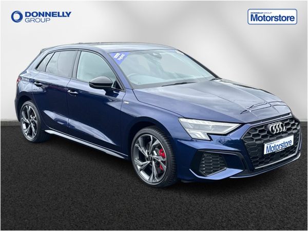 Audi A3 Hatchback, Petrol Hybrid, 2022, Blue