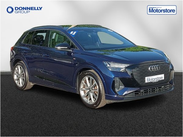 Audi Q4 Estate, Electric, 2022, Blue