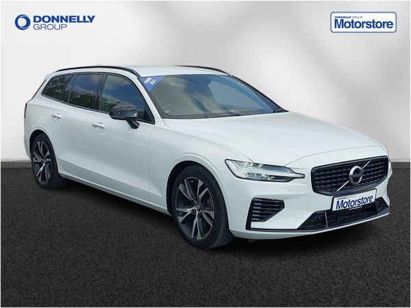 Volvo V60 Estate, Petrol Hybrid, 2021, White