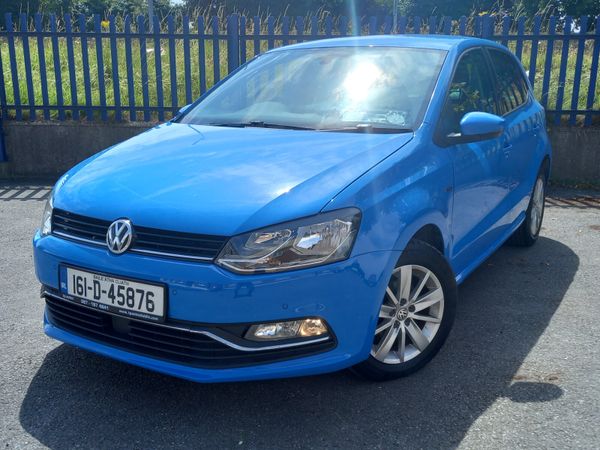 Volkswagen Polo Hatchback, Petrol, 2016, Blue