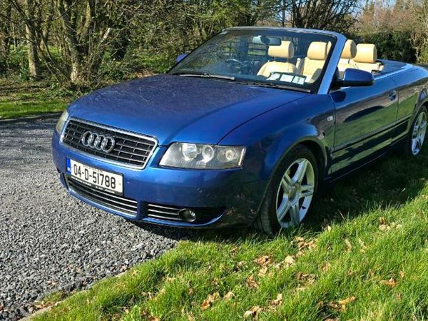 Audi A4 Convertible, Petrol, 2004, Blue