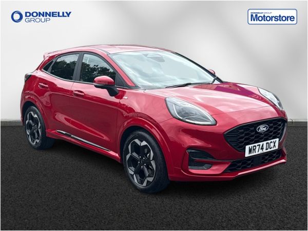 Ford Puma Hatchback, Petrol, 2024, Red