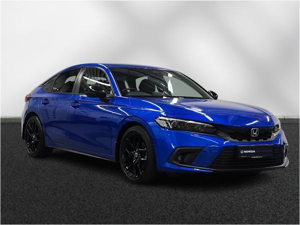 Honda Civic Hatchback, Petrol Hybrid, 2023, Blue