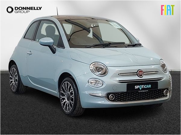 Fiat 500 Hatchback, Petrol, 2024, Green