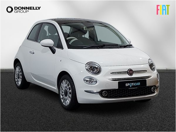 Fiat 500 Hatchback, Petrol, 2023, White