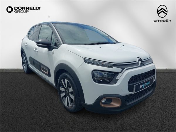 Citroen C3 Hatchback, Petrol, 2023, White