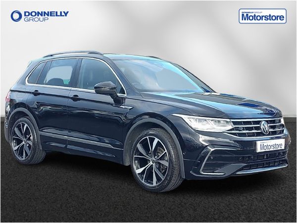 Volkswagen Tiguan Estate, Petrol, 2021, Black