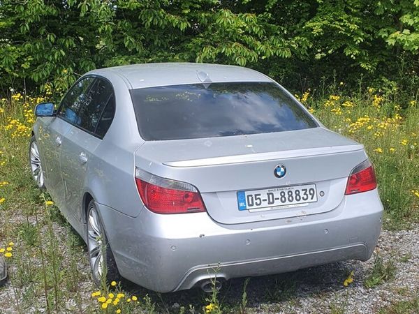 BMW 5-Series Saloon, Diesel, 2005, Silver