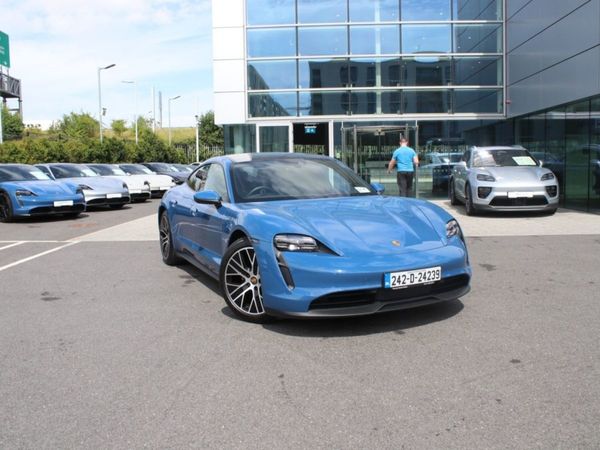 Porsche Taycan Saloon, Electric, 2024, Blue