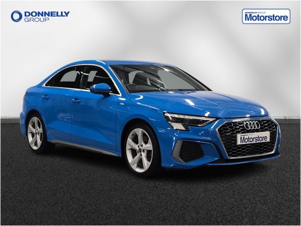 Audi A3 Saloon, Petrol, 2021, Blue