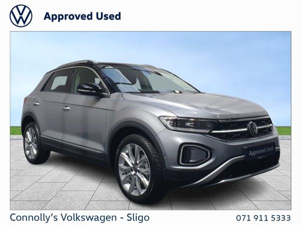 Volkswagen T-Roc SUV, Petrol, 2025, Silver
