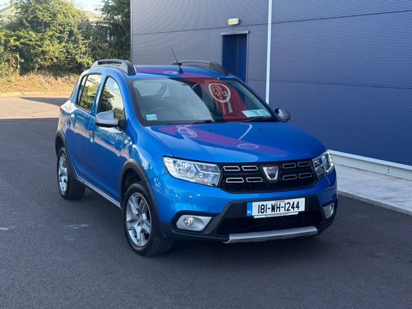Dacia Sandero Stepway Hatchback, Petrol, 2018, Blue
