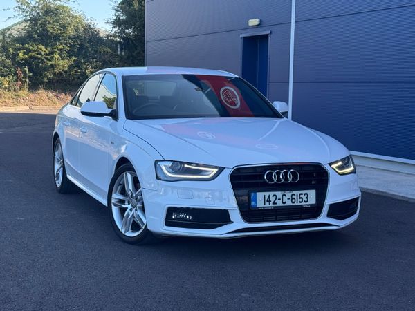 Audi A4 Saloon, Petrol, 2014, White