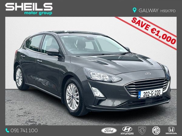Ford Focus Hatchback, Petrol, 2020, Grey