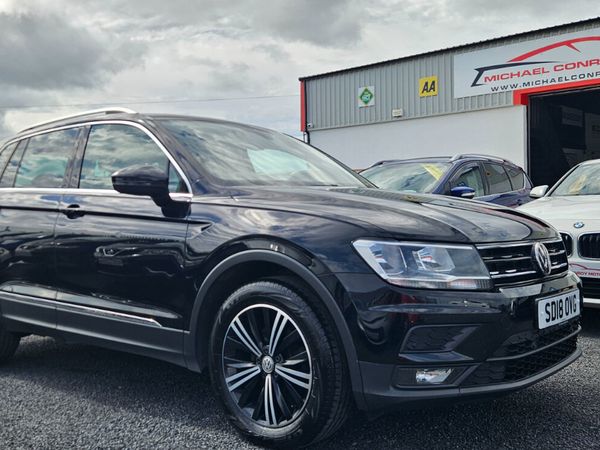 Volkswagen Tiguan SUV, Diesel, 2018, Black