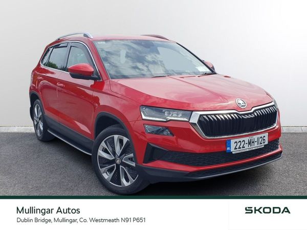 Skoda Karoq Estate, Diesel, 2022, Red